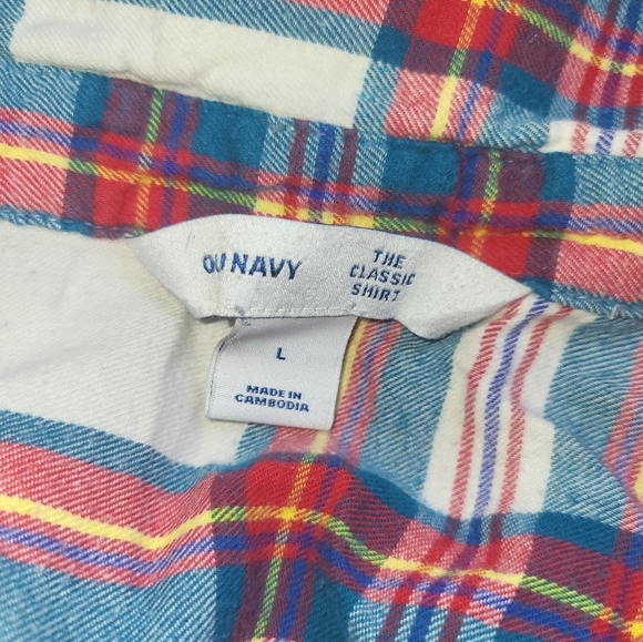 Womens Multi Color Flannel - Picture 4 of 4